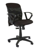 Scarlet 33536 Low Back Ergonomic Mesh Chair Black