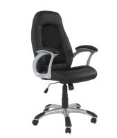 Kursi 0009 Executive High Back Chair Black PU