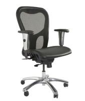 Ceara 93566 Medium Back Ergonomic Mesh Chair Black