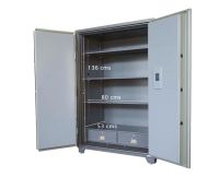 Leeco 2D-202 Fire Cupboard with Dial and Key 550Kgs
