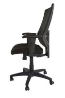 Isu 95550 High Back Ergonomic Mesh Chair for Office - Black