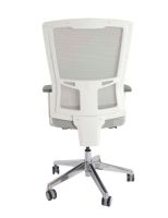 Isu 95550 High Back Ergonomic Mesh Chair White