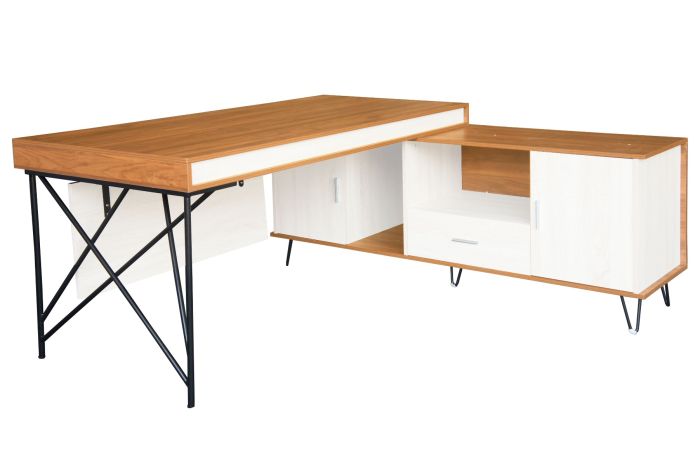 Nutima 19516 Modern Executive Desk Configurable