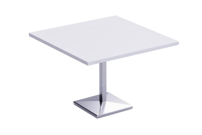 Ristoran 500PE-120 4 Seater Square Modular Pantry Table White
