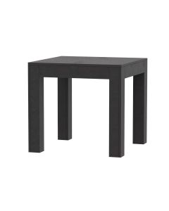 Mahmayi Modern Wooden Dining Table, 2-Seater for Kitchen, Dining Room, Living Room-80cm, Anthracite Jura Slate