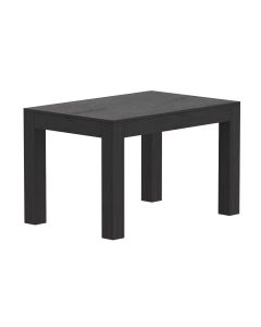 Mahmayi Modern Wooden Dining Table, 4-Seater for Kitchen, Dining Room, Living Room-120cm, Anthracite Jura Slate