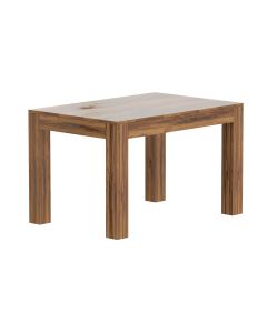 Mahmayi Modern Wooden Dining Table, 4-Seater for Kitchen, Dining Room, Living Room-120cm, Dark Hunton Oak