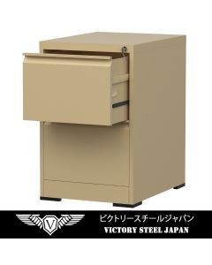 Victory Steel Japan OEM 2 Drawer Steel Filing Cabinet Beige