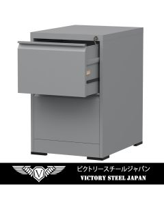 Victory Steel Japan OEM 2 Drawer Steel Filing Cabinet Grey