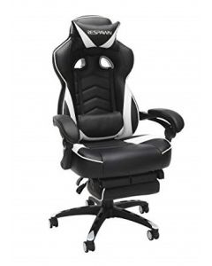 Mahmayi RSP-110 Racing Style Gaming Chair - White