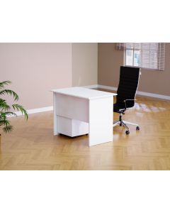 Mahmayi MP1 100x60 Writing Table With Drawers - White