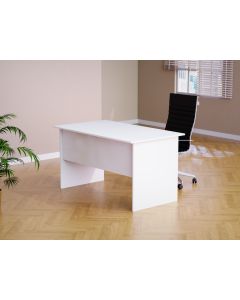 Mahmayi MP1 140x80 Writing Table Without Drawers - White
