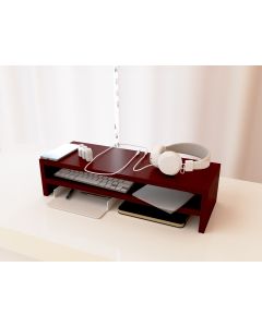 Mahmayi Apple Cherry Monitor Stand Riser for Laptop Computer/TV/PC/Printer, Multifunctional Systems (55x20x20cm)