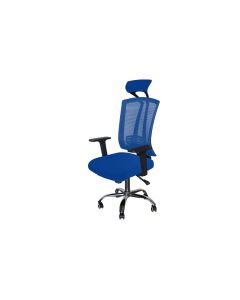 Mahmayi TJ HY-901 High Back Mesh Executive swivel Office chair Blue