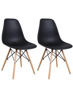 Ultimate Eames Style DSW Dining Chair Pack of 2
