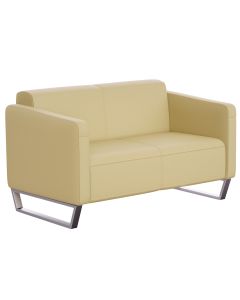 Mahmayi 2850 Double Seater PU Sofa - Sandal