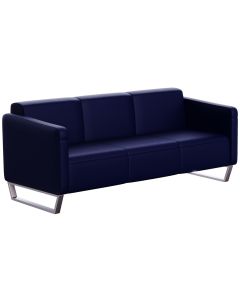 Mahmayi 2850 Three Seater PU Sofa - Blue