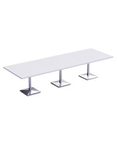 Ristoran 500PE-360 12 Seater Square Modular Pantry Table White