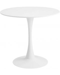 Projekt Round Conference Table White 100cm