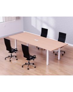 Figura 72-18 4 Seater Oak Conference-Meeting Table