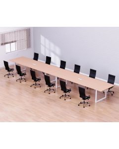 Vorm 136-48 12 Seater Oak Conference-Meeting Table
