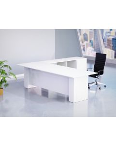 Mahmayi Premium White ED4-LSPW Executive Desk 180 cm