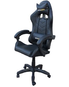 Mahmayi Black HYG-01 Gaming Chair for Home Study & Gaming with High Resilience Cushion Ergonomically Designed, Finest Reclining Feature