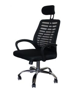 Mahmayi TJ HY-903 High Back Mesh Executive Swivel Office Chair - Black