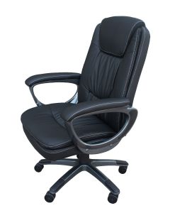 Eve 0068 Executive High Back Chair Black PU