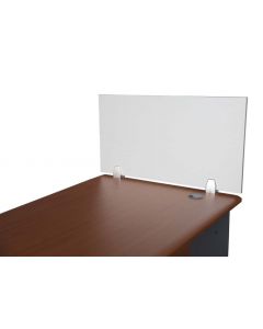 Mahmayi 75 Silver Wood Divider Panel For Workspace Partitions In Office