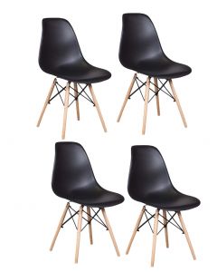 Ultimate Eames Style DSW Dining Chair Pack of 4