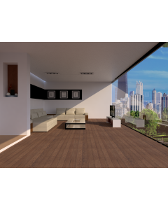 Mahmayi EPL016 Laminate Parquet Flooring for Home, Office (1291 x 327 x 8 mm) Per 2.6 Square Meter Free Professional Installation - Oak