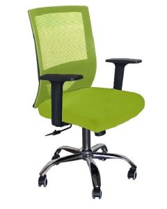 Mahmayi TJ HY-902 Medium Back Mesh Office chair with Lumbar Support Green