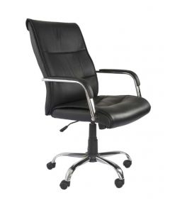 Nova 2203 Executive High Back Chair Black PU
