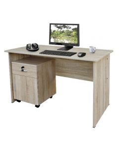 Mahmayi MP1 100x60 Writing Table With Drawers - Oak