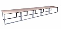 Carre 020-600 Rec Square Modular Conference Table Oak
