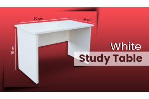 White Study Table