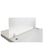 Mahmayi 160x40 cm Acrylic Dividers Desk Partition Panel - White