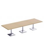 Ristoran 500PE-360 12 Seater Square Modular Pantry Table Oak