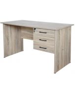 Solama MP1-1260 Writing Table with Hanging Drawers - Oak