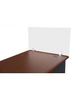 Deler 75 White Wood Divider Panel