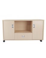 Carre 239 Oak Side Extension Cabinet