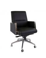 Tuoli 9434L Executive Low Back Chair Black PU