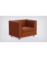 Mahmayi 679 Single Seater PU Sofa - Brown