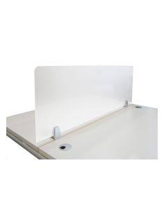 Mahmayi 140x40 cm Acrylic Dividers Desk Partition Panel - White