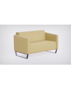 Mahmayi 2850 Double Seater PU Sofa - Sandal