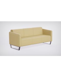Mahmayi 2850 Three Seater PU Sofa - Sandal