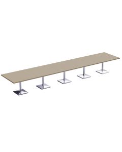 Ristoran 500PE-600 20 Seater Square Modular Pantry Table Linen