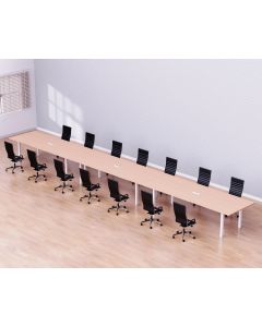 Figura 72-60 14 Seater Oak Conference-Meeting Table