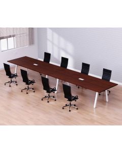 Bentuk 139-36 8 Seater Apple Cherry Conference-Meeting Table